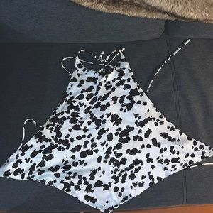 Backless adjustable tank top (new)